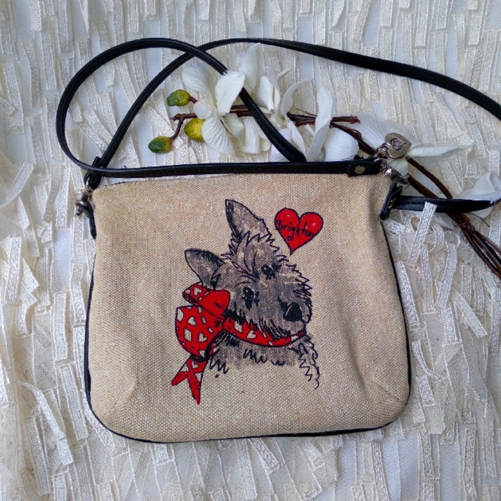 Brighton Scottie Dog Crossbody